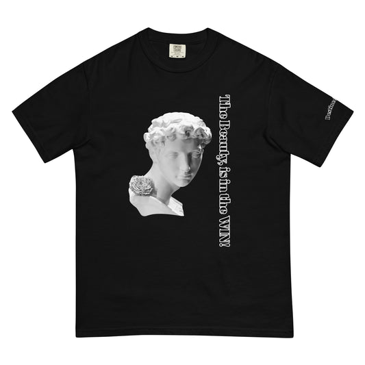 Beauty in the win heavyweight t-shirt (Black)